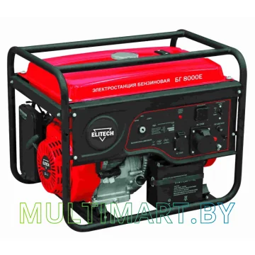 Бензиновый генератор ELITECH БГ 8000Е